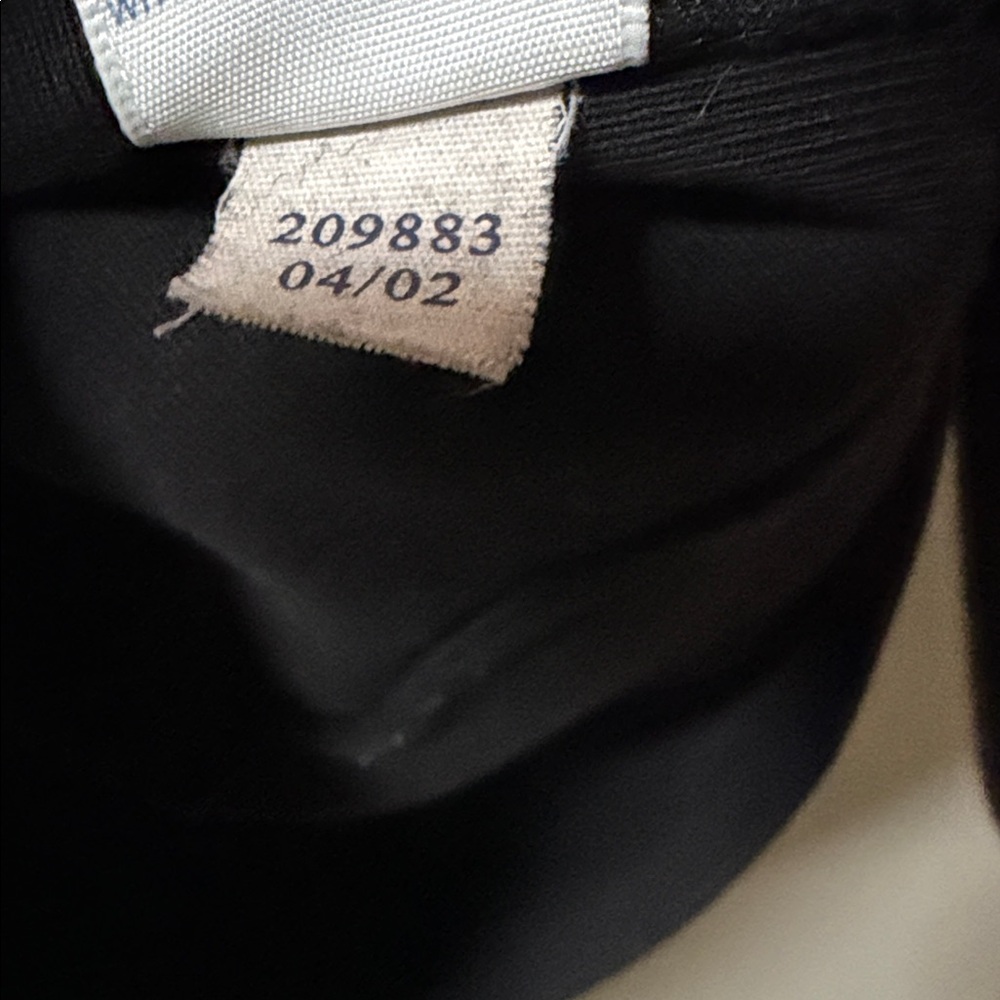 Vintage 2002 Tommy Hilfiger Black Hoodie with Red Detail SZ MD thick waistband - Picture 4 of 10